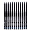 Beauty Spot (12pcs) Nabi Retractable Waterproof Eyeliner Pencil - Long Lasting Fade Resistant Formula - Quick Makeup Remover (Navy Blue) view 1