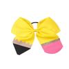 Yellow Pencil School Bow Pencil Ponytail Holder Yellow Hair Ring Tie Bowknot BBG28 (Yellow) view 1