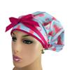 Bouffant Medical Scrub Cap  Uterus Scattered Allover. - Sweatband Ponytail Pouch Tie Back Hats Bouffant Scrub Hats. Scrub Hat for Women & Men tie Back. Nurses Hats Ponytail Holder Dr. Hats. Long Hair view 4