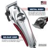 Wahl USA Pro Ultra Quiet High Torque Corded Hair Clipper for Ultra Quiet Operation and Cooler Operating Temperatures, Metal Housing with Bonus Hair Clipping Guard Caddy - Model 3000097 view 3