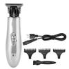 Professional Hair Clippers for Men, Electric Hair Trimmer Oil Head Hair Clipper Hair Styling Barber Haircutting Tool Silver Hair Removal Cutting Barber Salon Tool view 1