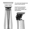 Professional Hair Clippers for Men, Electric Hair Trimmer Oil Head Hair Clipper Hair Styling Barber Haircutting Tool Silver Hair Removal Cutting Barber Salon Tool view 3