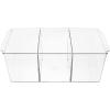 Cosmetic Storage Box Makeup Brush Holder Cosmetic Brush Storage Lip Gloss Clear Lipgloss Display Case Makeup Brush Stand Eyebrow Pencil Pen Cup Pen Holder Grid The Pet view 3