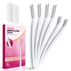 Dermaplane Razor for Women Face, (6 Count) Professional Dermaplaning Tool for Peach Fuzz, Facial and Eyebrow Hair Removal, Gentle Skin Exfoliation Blade view 1