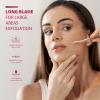 Dermaplane Razor for Women Face, (6 Count) Professional Dermaplaning Tool for Peach Fuzz, Facial and Eyebrow Hair Removal, Gentle Skin Exfoliation Blade view 2