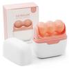 Ice Roller for Face and Eyes - Facial Skin Care Tools with 2 in 1 Face Roller and Travel Case, Self Care Gift for Men Women (Pink) view 1