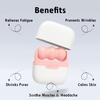 Ice Roller for Face and Eyes - Facial Skin Care Tools with 2 in 1 Face Roller and Travel Case, Self Care Gift for Men Women (Pink) view 2