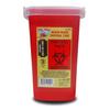The Shave Factory Blade Dispenser, Sharps Container, Needle Disposal containers, Sharps Disposal Container, Razor Blade Disposal Container, for Home (Pack of 3) view 3
