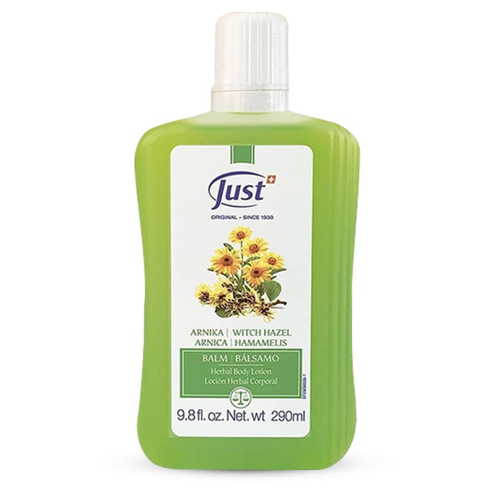 Arnica Body Lotion Balm, 290ml. Alternative Pre-Work Out Balm, Soothes Joint Pain & Muscle Cramps. Refreshing Balm For Bruises & Itches. Arnica Body Balm by Swiss Just.