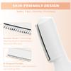 Dapsang Eyebrow Trimmer, Electric Eyebrow Razor for Women Men, Rechargeable Painless LED Light Facial Hair Shaver Remover with Rinseable Blade for Face Lips Neck Leg view 2