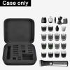 Case Compatible with Philips for Norelco Multigroom Series 7000 5000 Men's Grooming Kit with Trimmer MG7750/49 MG7910/49 MG9510/60. Storage Holder for Attachment Trimmers (Box Only) -Black Inner view 2