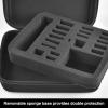 Case Compatible with Philips for Norelco Multigroom Series 7000 5000 Men's Grooming Kit with Trimmer MG7750/49 MG7910/49 MG9510/60. Storage Holder for Attachment Trimmers (Box Only) -Black Inner view 4