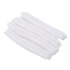 100 PCS Disposable Non Woven Fabric Makeup Hair Net Cap Sterile Hat Chef Catering Dust Strip Hat Bathroom Supplies (White) view 1