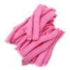 100 PCS Disposable Non Woven Fabric Makeup Hair Net Cap Sterile Hat Chef Catering Dust Strip Hat Bathroom Supplies (Pink) view 1