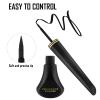 Boobeen Black Ink Liner, Liquid Eyeliner Makeup Waterproof Eyeliner Pen Long Lasting, Precision Brush Tip, Goes on Smoothly view 2