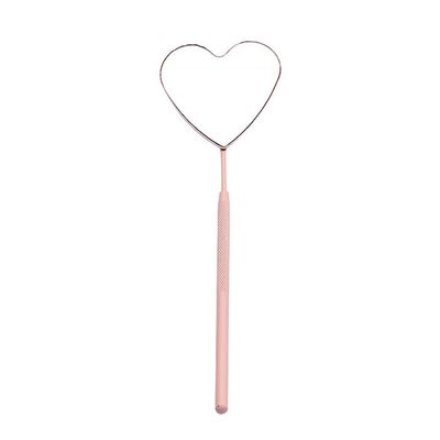 Beaupretty Heart-shaped Eyelash Extension Mirror Tool for Lash Application and Essential for Salon Use