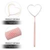 Beaupretty Heart-shaped Eyelash Extension Mirror Tool for Lash Application and Essential for Salon Use view 3