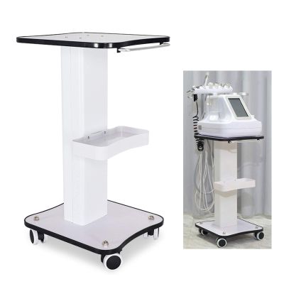 Beauty Instrument Cart Salon Trolley Cart Max Load 40kg Rolling Cart with Handle for Beauty Spa