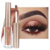 Anglicolor Diamond Glitter Liquid Eyeshadow, Glitter Eyeshadow, Lightweight Smooth, Shimmer Eyeshadow, Metals Gloss Sparkling Eyeliner Pen, Cosmetics Gift for Girls and Women (Earth Color 08#) view 1