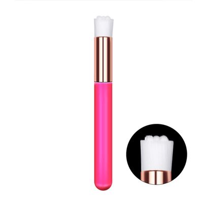XZEN 5pcs Flower Head Eyebrow Nose Cleaning Brush Nose Blackhead Cleaning Brush Skin Care Makeup Tools (Black)