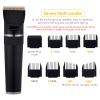 Professional Hair Clippers for Men, Professional Hair Clipper For Men Rechargeable Electric Razor Hair Trimmer Hair Cutting Machine Beard Trimmer Fast Charging (Color : Gray with box) view 4