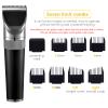 Professional Hair Clippers for Men, Full Body Washable Electric Hair Clipper Ceramic Professional Fine Adjustable Hair Trimmer Low Noise Hair Cutting Machine Razor (Color : Golden with box) view 4