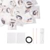 Amenities Hotel Vanity Set,100Pack Individually Wrapped Bulk Hygiene Supplies for Homeless Include Cosmetic Cotton Pads,Cotton Swabs,for Airbnb,Hotel,Shelter,Nursing Home,Charity view 1