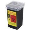Beaupretty Blade Storage Box Razor Blade Disposal Container Sharps Collector for Barbershop and Salon Safe Recycling 6.3X3.9X3.9 Inch view 1