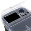 Beaupretty Blade Storage Box Razor Blade Disposal Container Sharps Collector for Barbershop and Salon Safe Recycling 6.3X3.9X3.9 Inch view 4