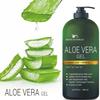 Aloe vera Gel - from 100% Pure Organic Aloe Infused with Matrixyl 3000 (Peptides), Turmeric - Natural Raw Moisturizer for Face, Body, Hair. Perfect for Sunburn, Acne, Razor Bumps 16.9 fl oz view 3