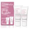 THISWORKS Prep and Glow Gift Set - Travel Size Kit with Perfect Legs Skin Miracle and Perfect Heels Rescue Balm Foot Cream - Nourishing & Hydrating Bodycare Duo view 1