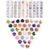 Beaupretty 1set Rhinestone Nail Decors Paper Manicure Accessories for Eye-catching Nail Art for Beginners view 1