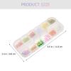 Beaupretty 1set Rhinestone Nail Decors Paper Manicure Accessories for Eye-catching Nail Art for Beginners view 3