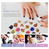 Beaupretty 1set Rhinestone Nail Decors Paper Manicure Accessories for Eye-catching Nail Art for Beginners view 4