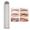 50pcs Disposable Eyebrow Tattoo Needles 0.15mm U Shape 21Pins Nano Microblade Needles for Microblading Manual Pen, Microblading Supplies (50pcs) view 4