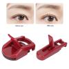2pcs Cute Eyelash Curler Set Portable Wide Angle Long Lasting Partial Professional Lash Mini Travel Curler Curling Tool Create Delicate Eyelashes(Red) view 4