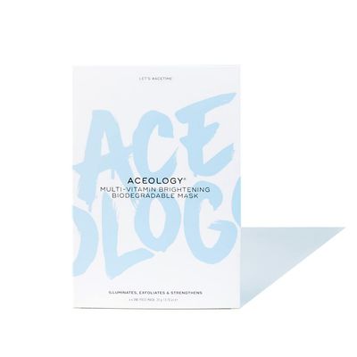 Aceology Multi-vitamin brightening biodegradable mask (MVBBM01)