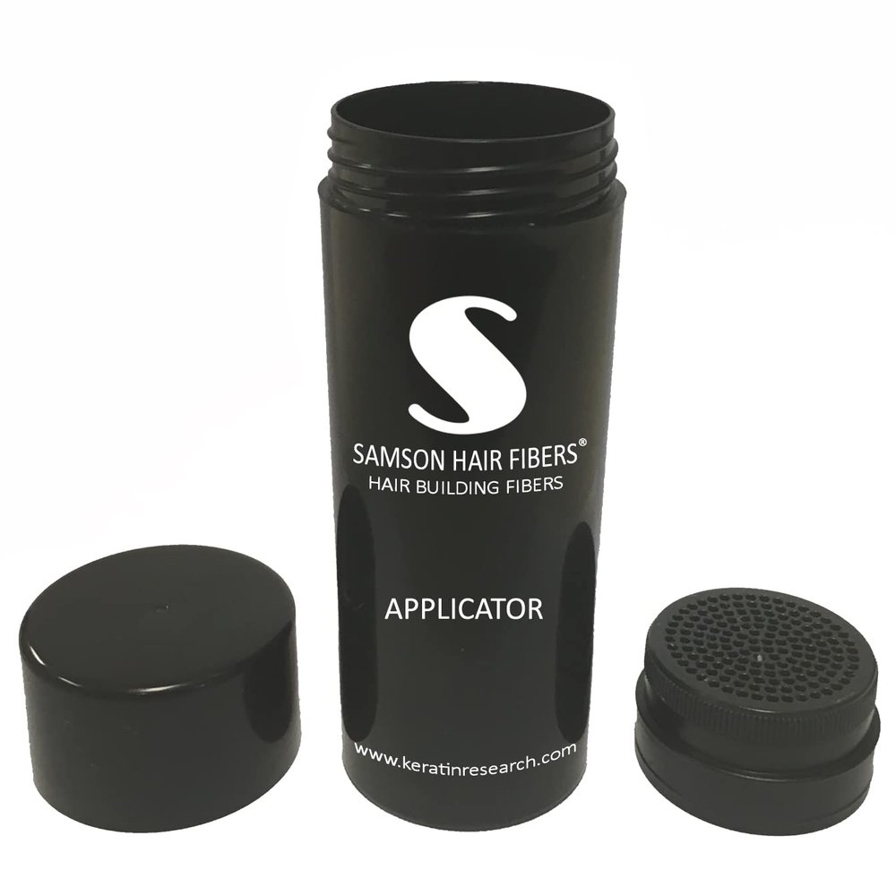 Empty Hair fibers Applicator Container kit for Thinning Hair Completely Conceals Hair Loss in Seconds. Covers bald spots. Thicken your hair instantly (Fiber Applicator Only)
