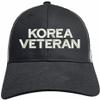 MilitaryBest Korea Veteran Text Only Mesh-Back Ponytail Cap view 1