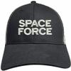 MilitaryBest Space Force Text Only Mesh-Back Ponytail Cap view 1
