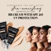 Bellapierre BB Cream SPF 20  Mineral Sunscreen & Liquid Foundation, Lightweight Face Moisturizer with Buildable Coverage, Matte Finish, Non-Toxic, Paraben-Free, Cruelty-Free  1.7 oz - Dark Cool view 2