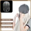 Loopeer 6 Pcs Makeup Protector Hood Washable Light Airy Nylon Chiffon Face Cover Protects Hair and Make up While Getting Dressed Zipper Closure Reusable Cosmetic Mask for Women Beauty Weddings(White) view 2