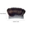 1Pcs Invisible False Hair Clip Hair Base Bump Fluffy Volume Increased Styling Accessories for Women Girls (Dark Brown) view 2
