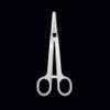 TN017-8PCS Disposable Piercing Forceps Clamp Slotted Navel Forceps Pliers, Suitable for Ear, Navel, Lips, Tongue, Nose and Other Body Parts Piercing Tools view 3