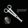 Disposable Piercing Clamps 8pcs - Slotted Navel Forceps, Pliers for Ear, Lips, Tongue, Nose and Other Body Parts (TN016-8PCS) view 2