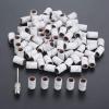 100Pcs 6.3mm Drum Sanding Band Nail Art Electric Drill Bits +1Pc Mandrel for Metal Woodworking Manicure Pedicure Polishing Tools YYDFPIIA (Color : Grit F) view 3