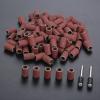 100Pcs 6.35mm Drum Sanding Bands for Nail Power Drills Accessories with 2Pcs Mandrel Nail Art Manicure Pedicure Polishing Tools YYDFPIIA (Color : Grit 240) view 2