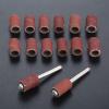 100Pcs 6.35mm Drum Sanding Bands for Nail Power Drills Accessories with 2Pcs Mandrel Nail Art Manicure Pedicure Polishing Tools YYDFPIIA (Color : Grit 240) view 3