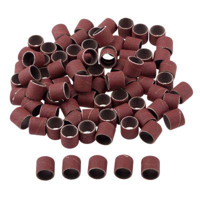 100Pcs 12.7mm Drum Sanding Bands for Nail Power Drills Accessories Manicure Pedicure Polishing Tools Grit 80 120 180 240 320 600 YYDFPIIA (Color : Grit 180)
