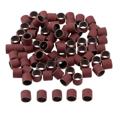 100Pcs 12.7mm Drum Sanding Bands for Nail Power Drills Accessories Manicure Pedicure Polishing Tools Grit 80 120 180 240 320 600 YYDFPIIA (Color : Grit 240)